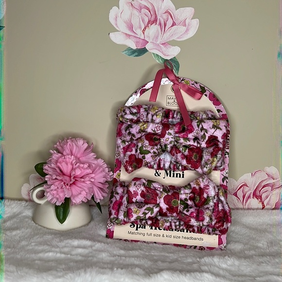 Maven & Bloom Spa Headbands Mommy & Mini Matching Set - Picture 2 of 5